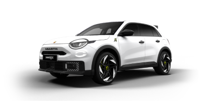 New Abarth 600e - Antidote White