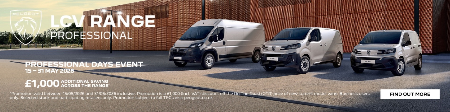 Peugeot LCV Sales Event